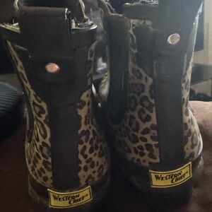 Western Chief Brown Winter Rain Boots